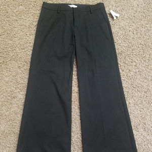 Black Gap Wide Leg  Stretch Trouser Pants